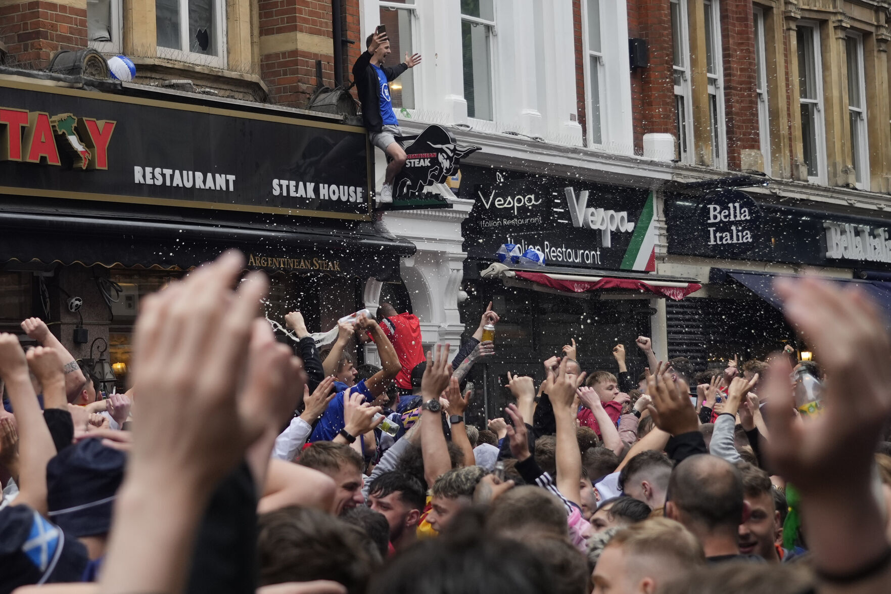 APTOPIX Britain England Scotland Euro 2020 Soccer